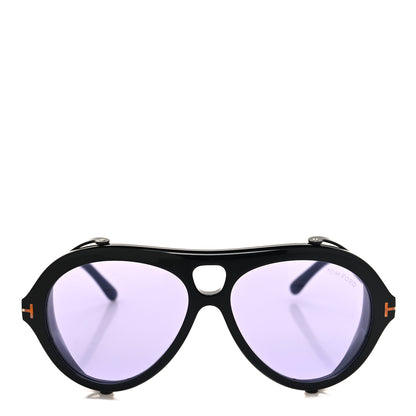Tom Ford Acetate Neughman Sunglasses TF882 Black 2 of 7