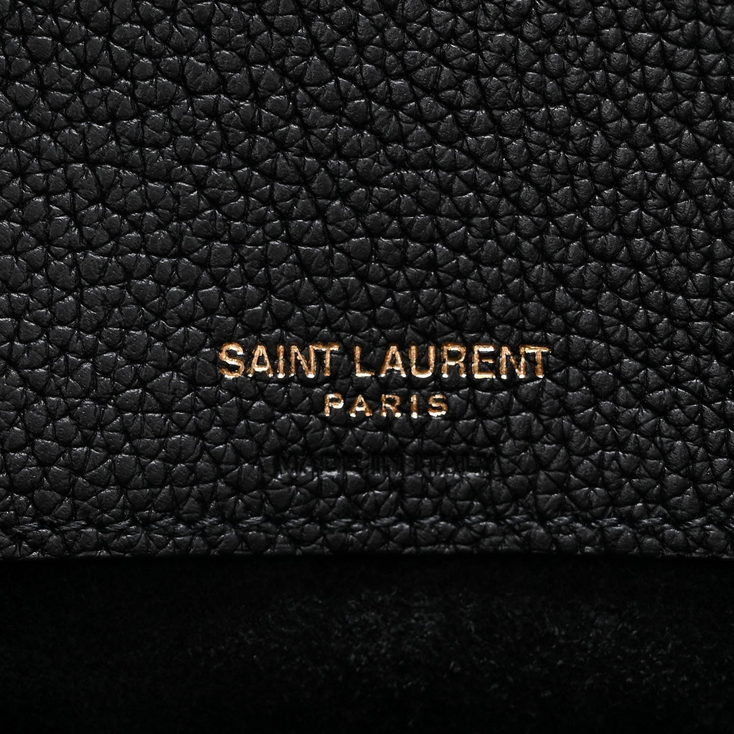 Saint Laurent Grained Calfskin Small Supple Sac De Jour Black 6 of 10