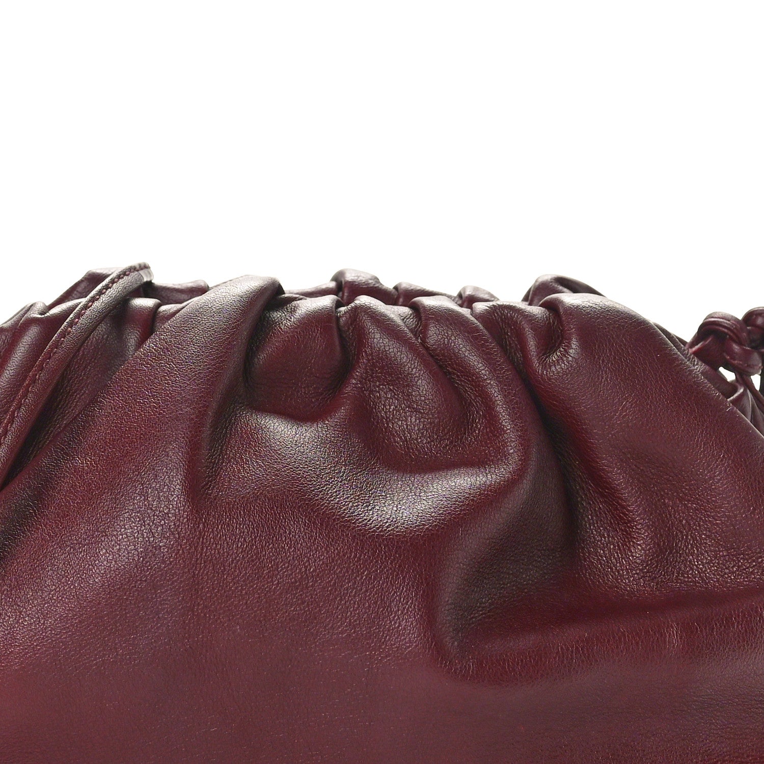 Bottega Veneta Butter Calfskin The Mini Pouch Bordeaux 8 of 10