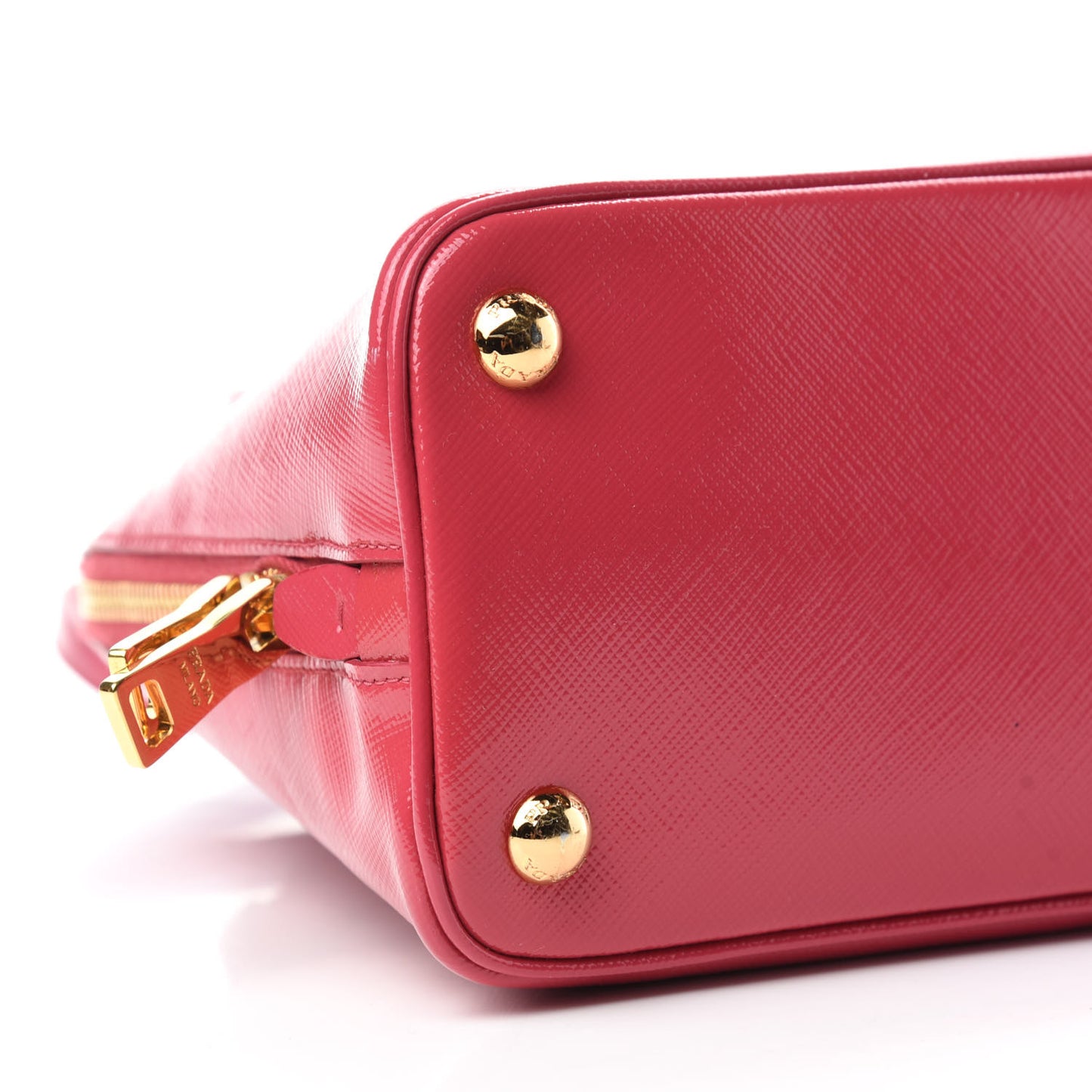 Saffiano Vernice Small Promenade Tote Peonia