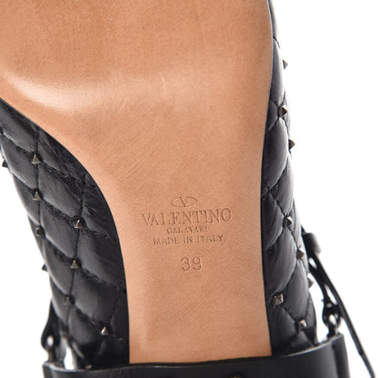 Valentino Garavani Nappa Rockstud Spike Mary Jane 105mm Pumps 39 Black 6 of 10