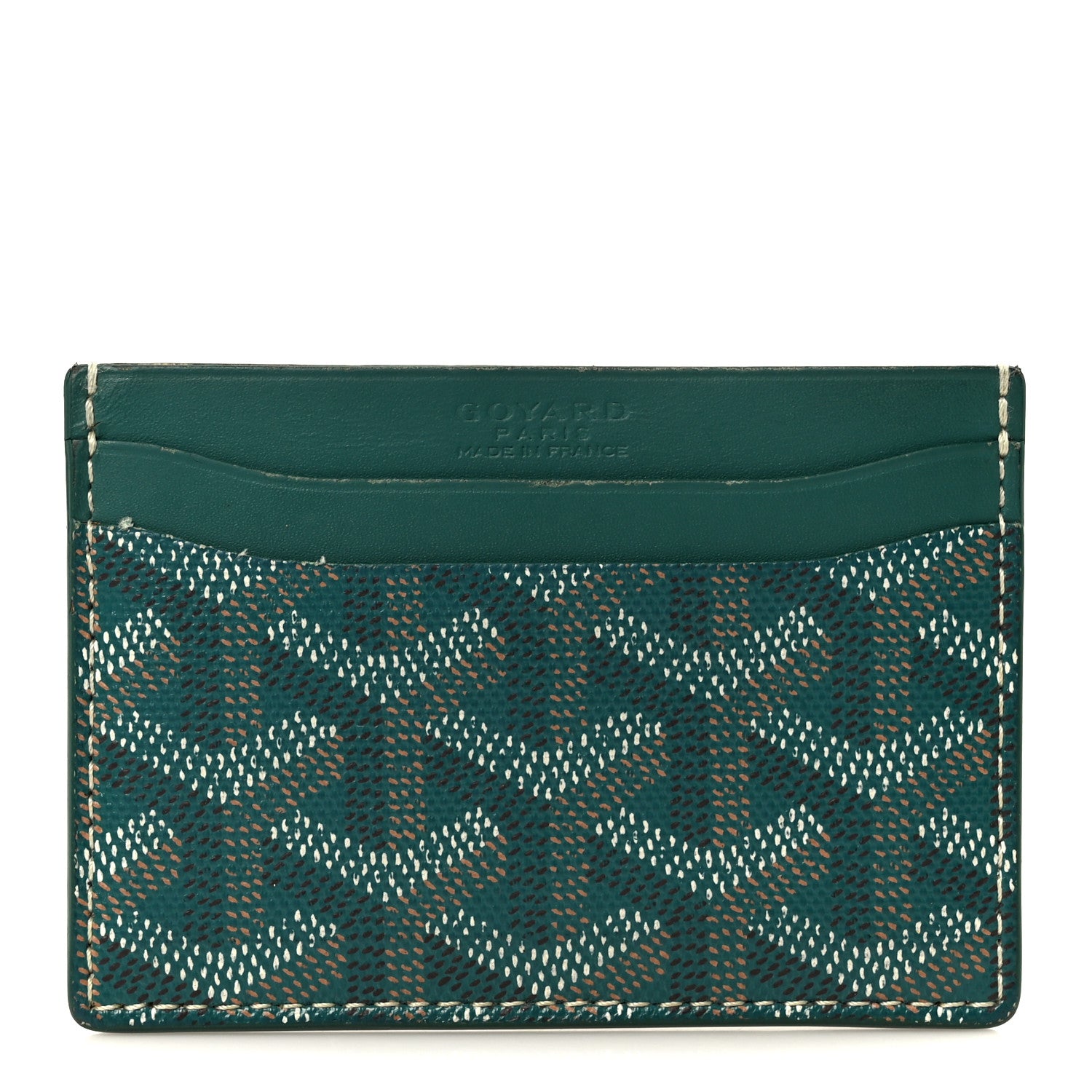 Goyard Goyardine Saint Sulpice Card Holder Green 1 of 11
