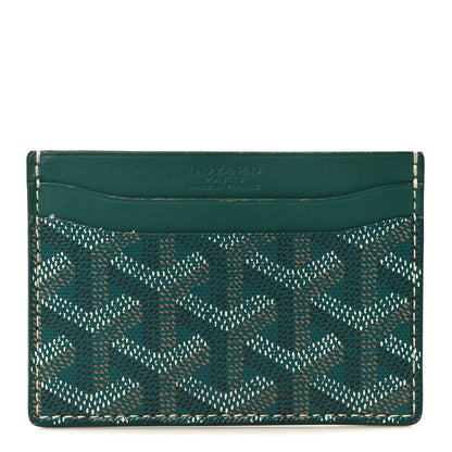 Goyard Goyardine Saint Sulpice Card Holder Green 1 of 11
