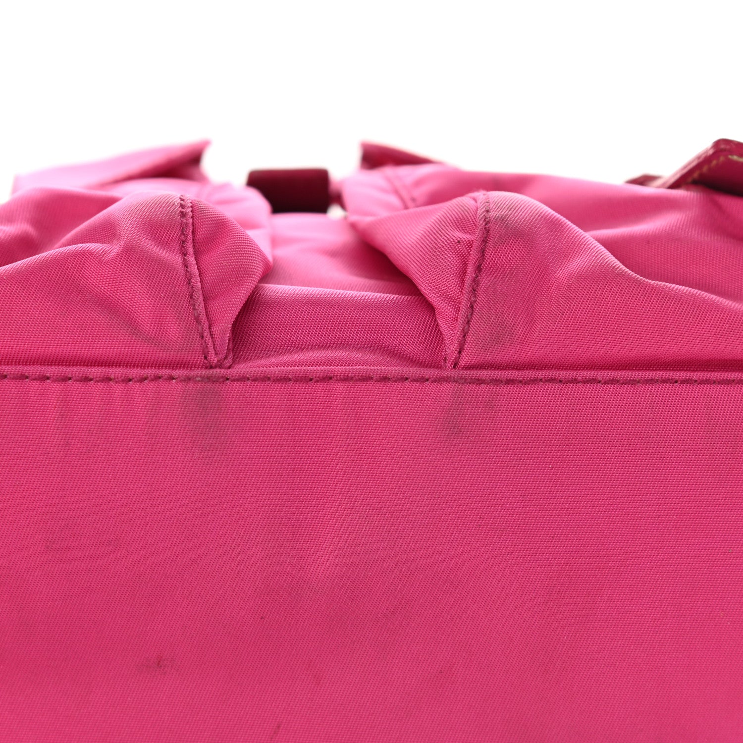 Prada Nylon Vela Backpack Fuxia 10 of 15