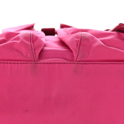 Prada Nylon Vela Backpack Fuxia 10 of 15