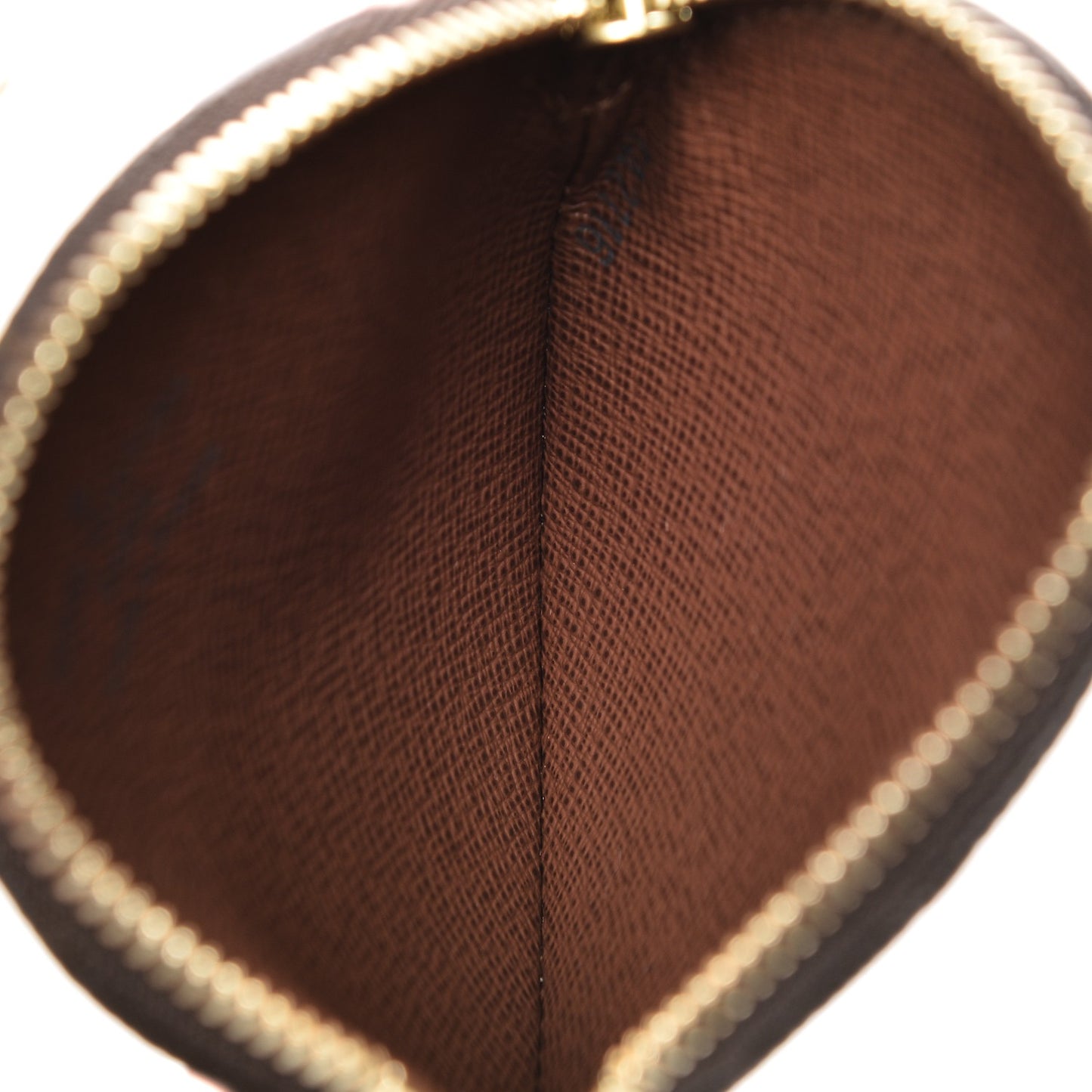 Monogram Round Coin Purse