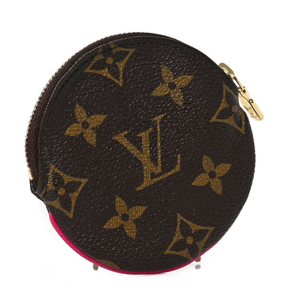 Louis Vuitton Monogram 2018 Christmas Animation Round Coin Purse 3 of 6