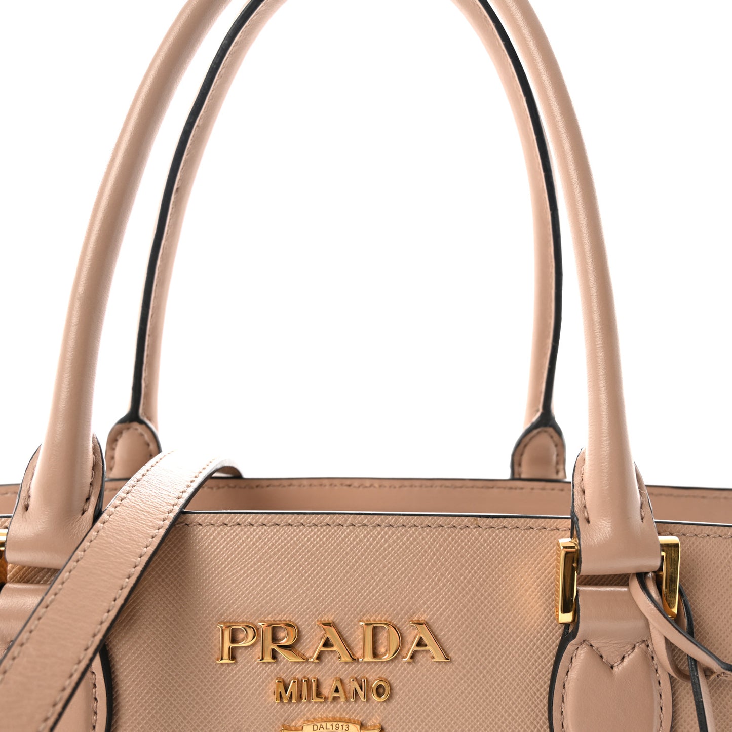 Saffiano Soft Calfskin Large Tote Cammeo