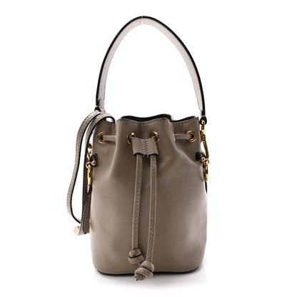 Fendi Vitello Cruise F is Fendi Mini Mon Tresor Bucket Bag Tortora 1 of 11
