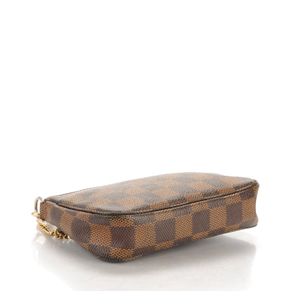 Louis Vuitton Damier Ebene Mini Pochette Accessories 4 of 8
