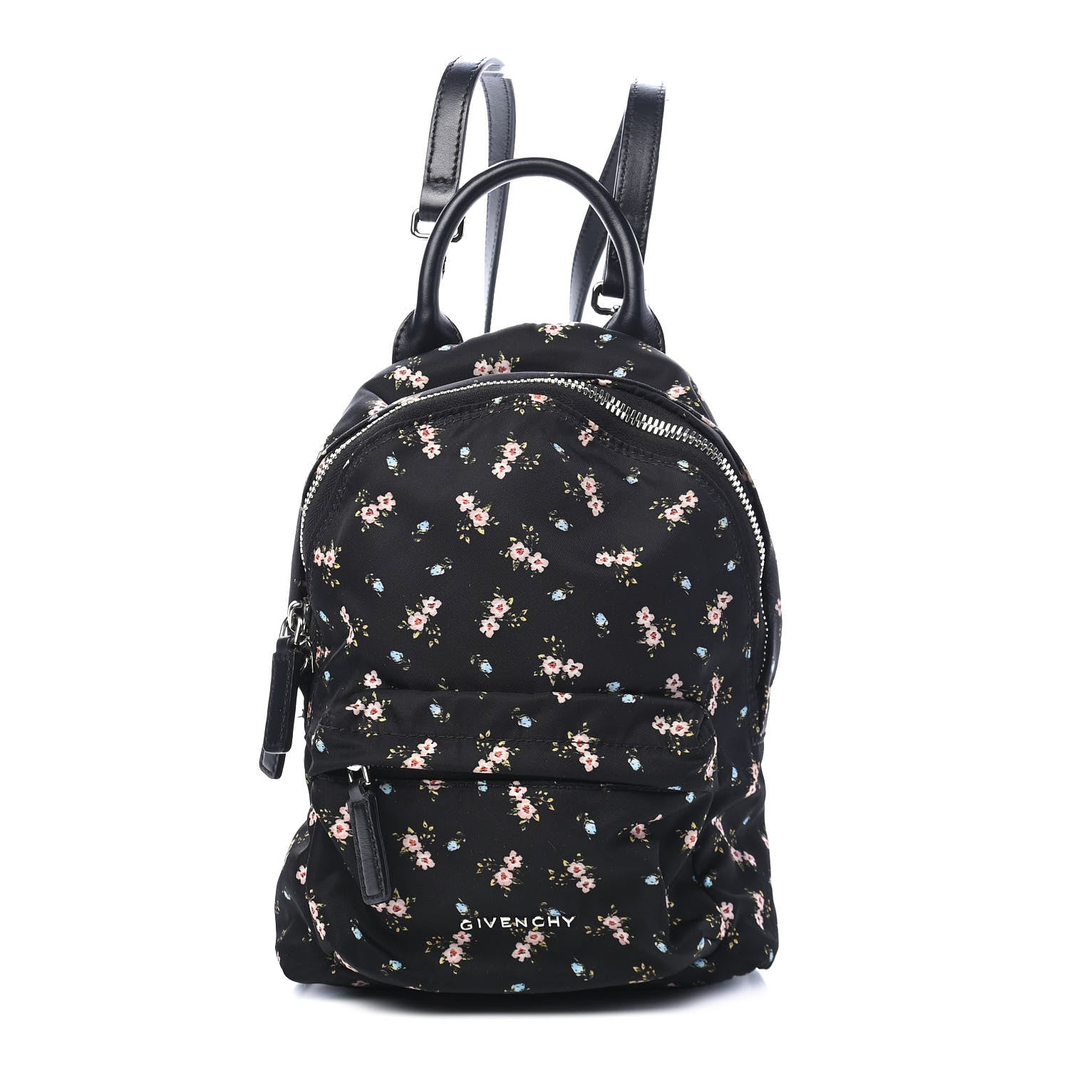 Givenchy Tech Twill Nylon Hibiscus Print Nano Backpack Multicolor 1 of 10