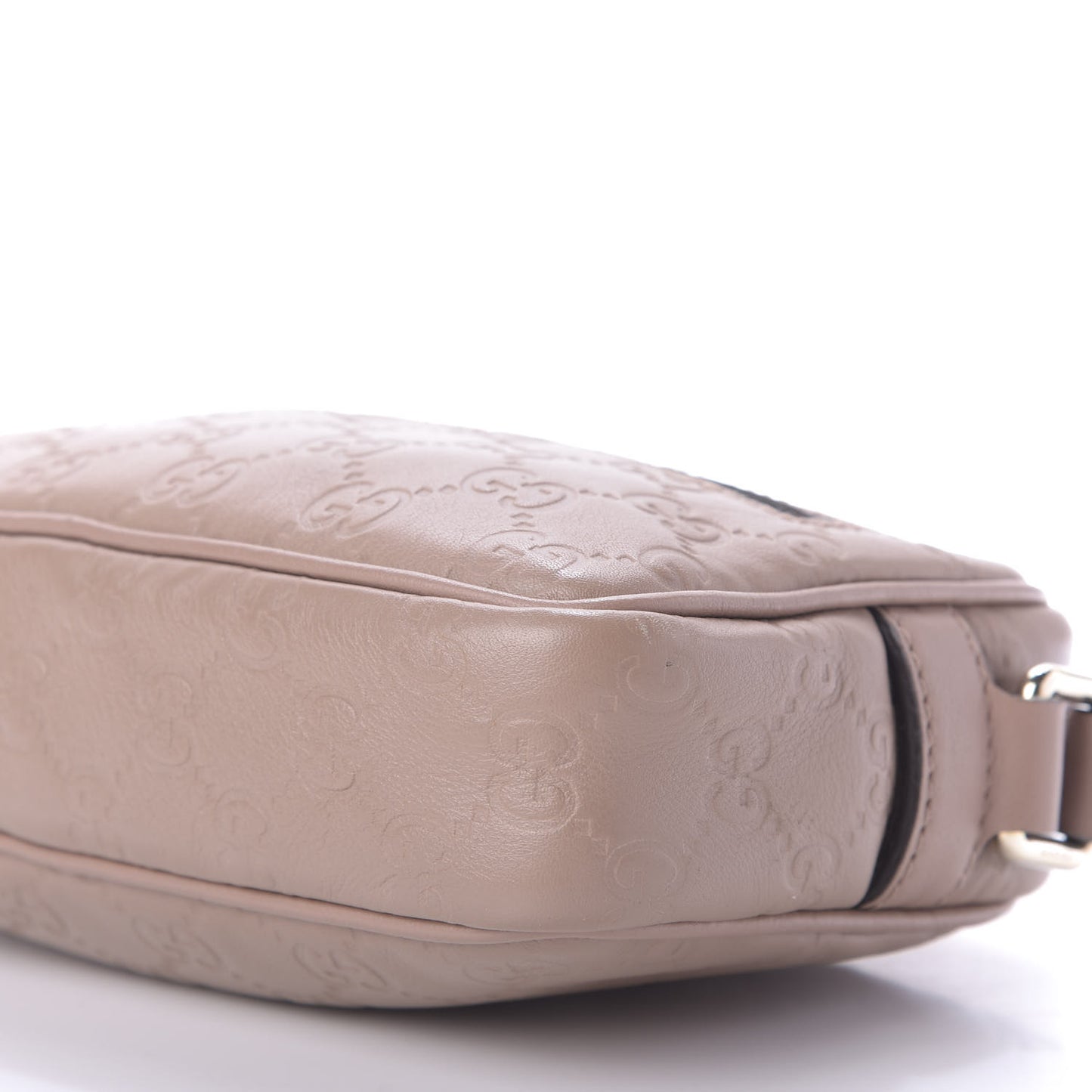 Guccissima Small Signature Camera Bag Porcelain Rose