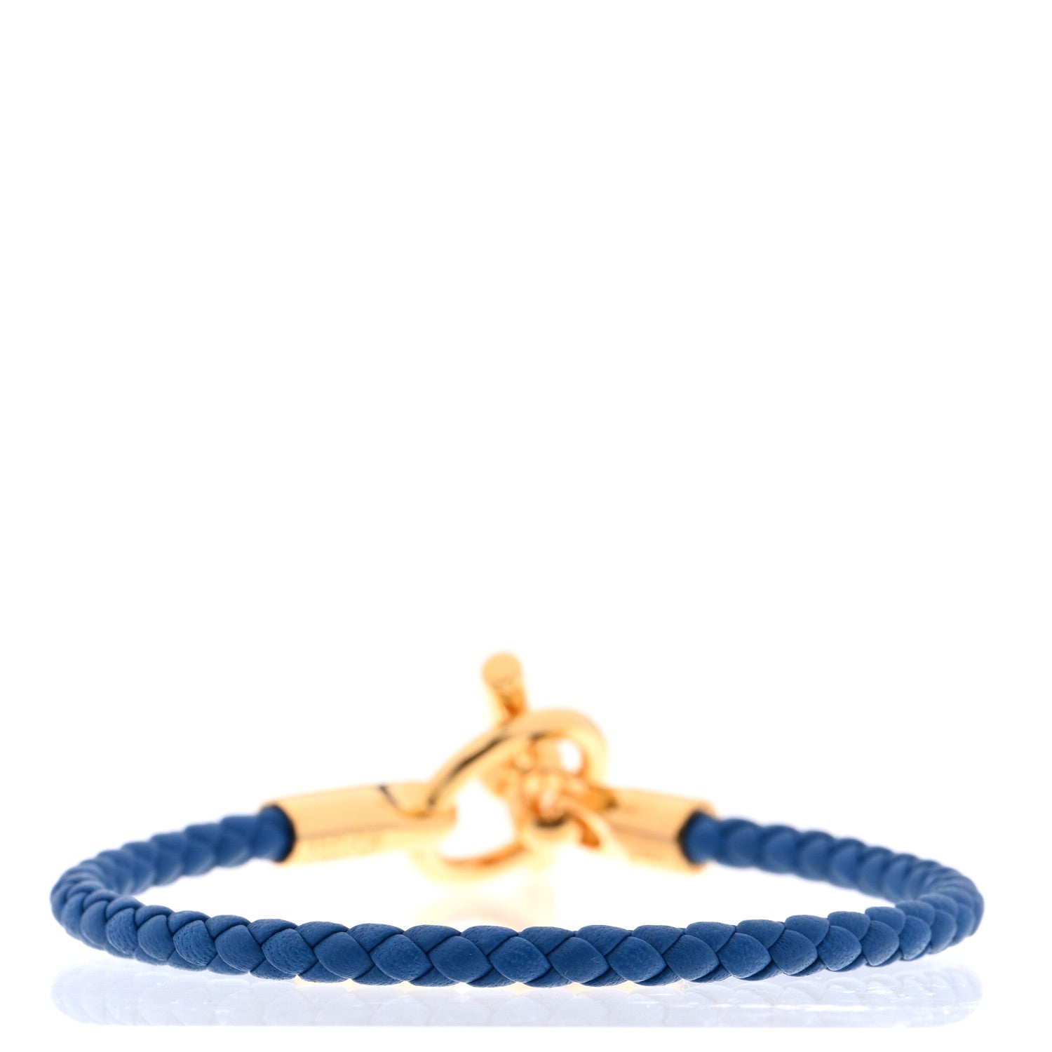 Hermes Swift Glenan H Bracelet T2 Bleu De France 3 of 6