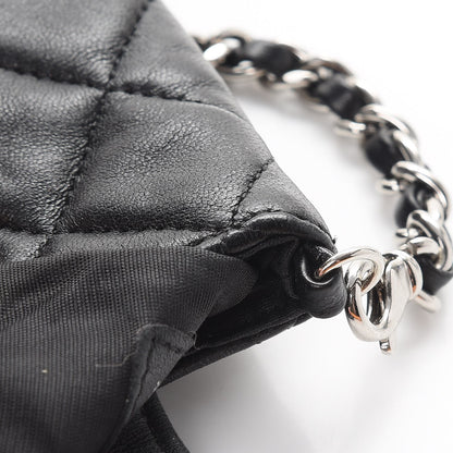 Chanel Lambskin Quilted Phone Case Black 9 of 11