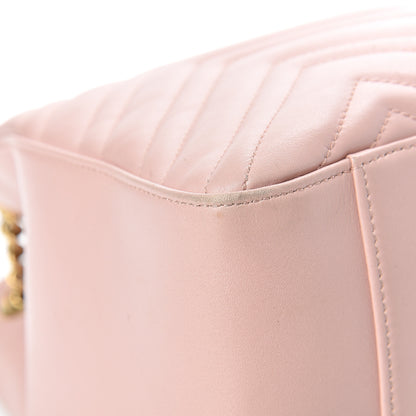 Gucci Calfskin Matelasse Medium GG Marmont Shoulder Tote Bag Perfect Pink 8 of 16
