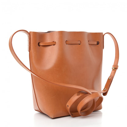 Mansur Gavriel Calfskin Mini Bucket Bag Cammello Rosa 3 of 11