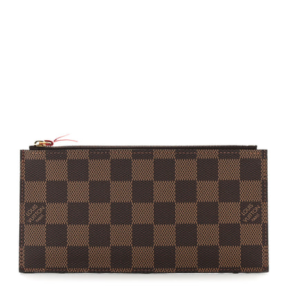 Louis Vuitton Damier Ebene Felicie Chain Wallet Zippered Insert 1 of 6
