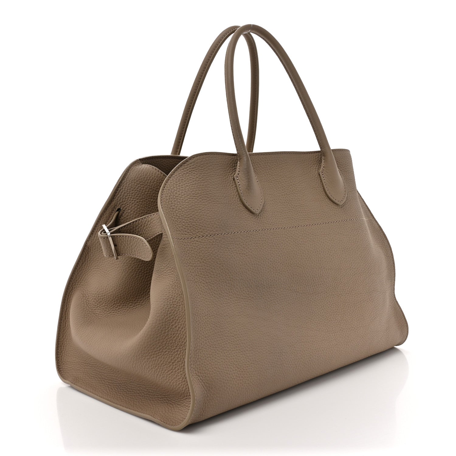 The Row Matte Grained Calfskin Soft Margaux 15 Silk 3 of 12