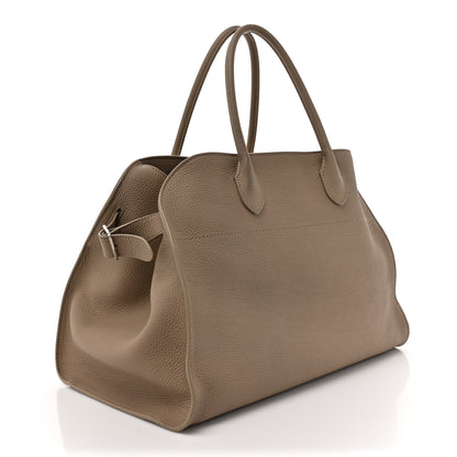 The Row Matte Grained Calfskin Soft Margaux 15 Silk 3 of 12