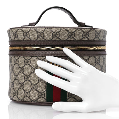 Gucci GG Supreme Monogram Ophidia Vanity Cosmetic Case 2 of 10