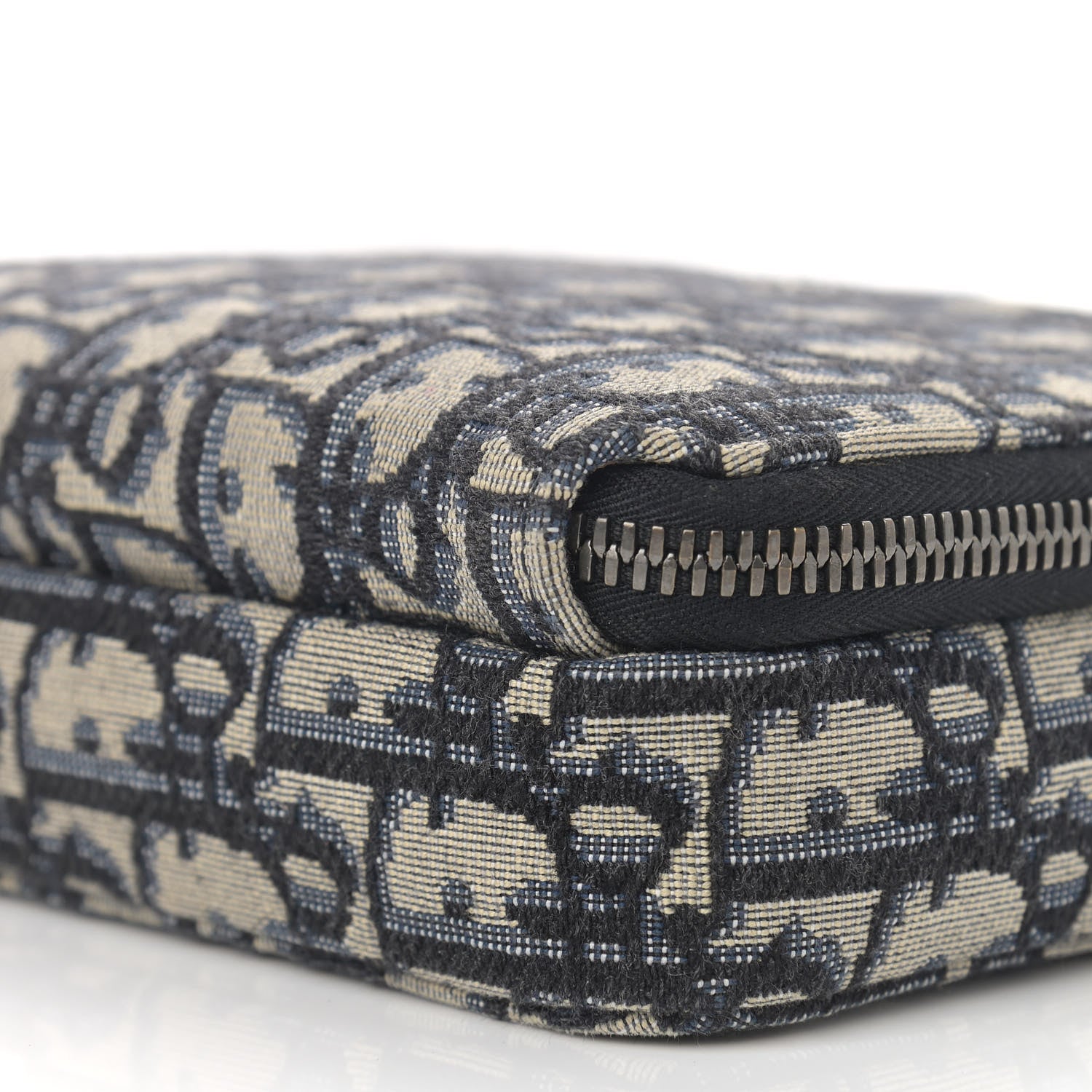 Christian Dior Oblique Pouch Navy Blue 11 of 11
