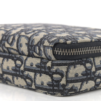 Christian Dior Oblique Pouch Navy Blue 11 of 11