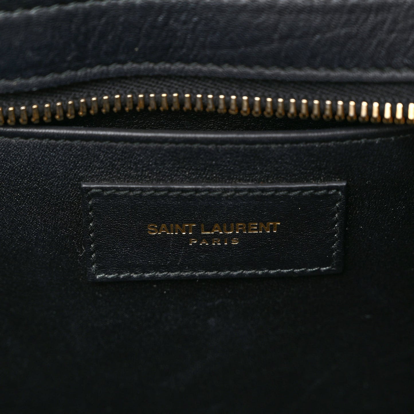 Calfskin Small Classic Y Cabas Black