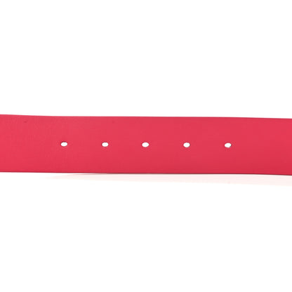 Christian Dior Calfskin 30 Montaigne 35mm Belt 90 Fuchsia 6 of 6