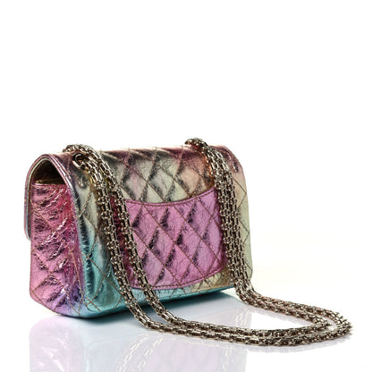Chanel Metallic Goatskin Quilted Mini 2.55 Reissue Flap Multicolor 2 of 4