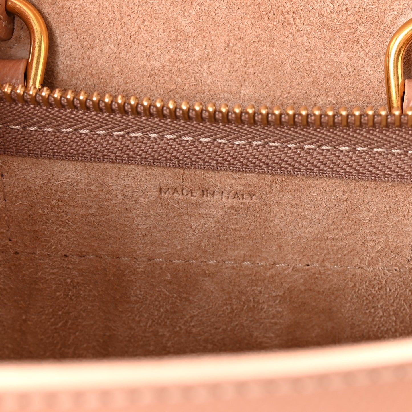 Grained Calfskin Micro Belt Bag Vintage Pink