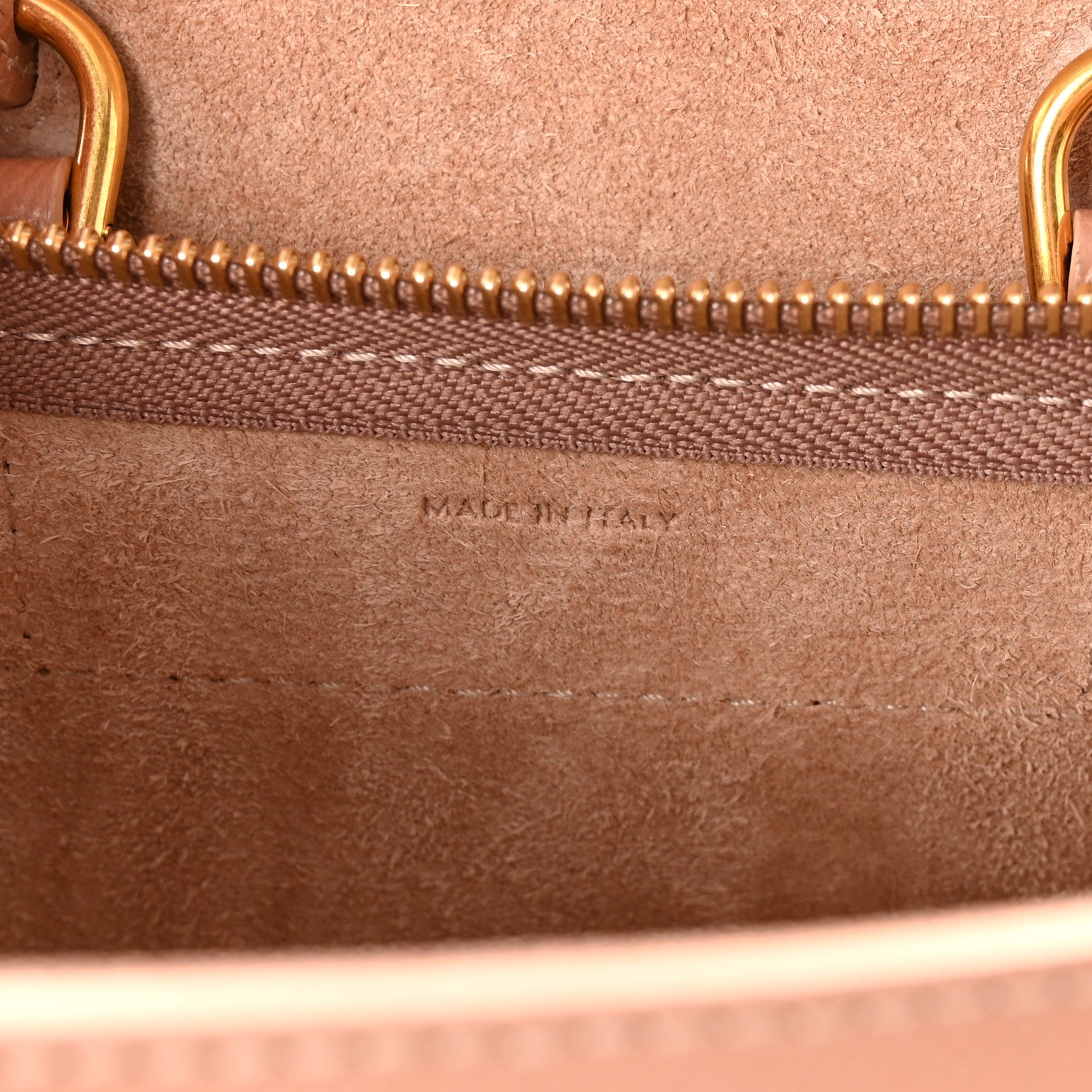 Celine Grained Calfskin Micro Belt Bag Vintage Pink 7 of 10