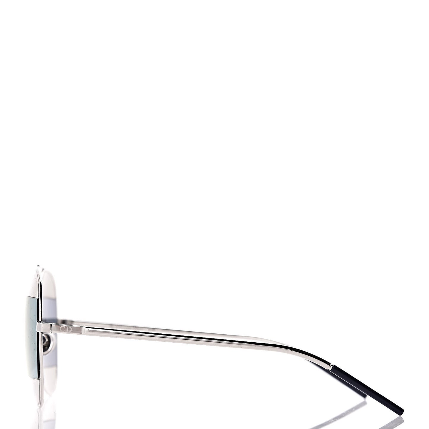 Split 1 Aviator Sunglasses Silver Blue