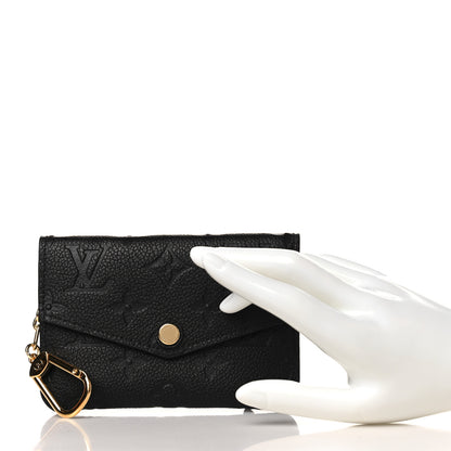 Louis Vuitton Empreinte Key Pouch Black 2 of 7