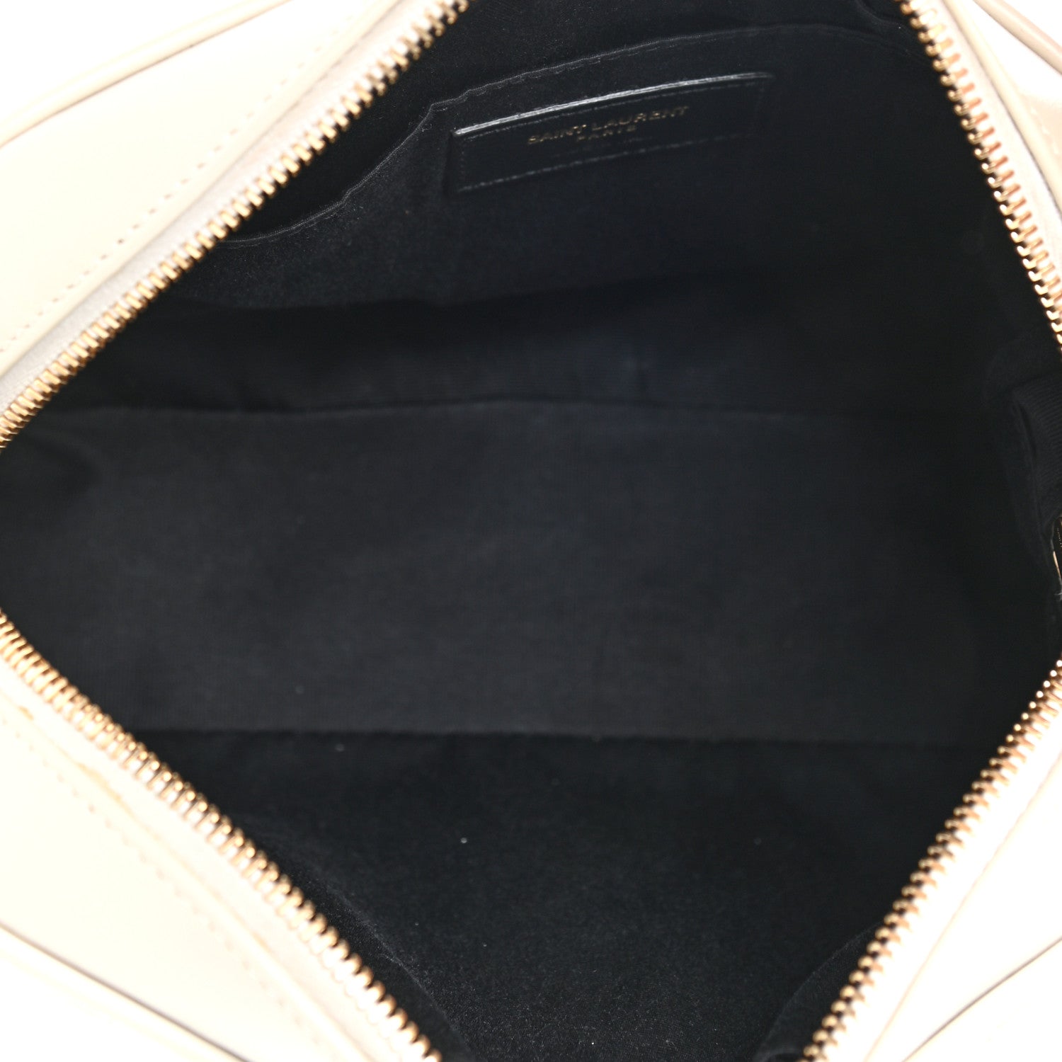 Saint Laurent Calfskin Matelasse Monogram Lou Camera Bag Crema Soft 5 of 11