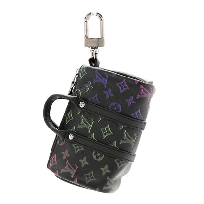 Louis Vuitton Monogram Spotlight Mini Keepall Bag Charm Key Holder Black Borealis 1 of 6