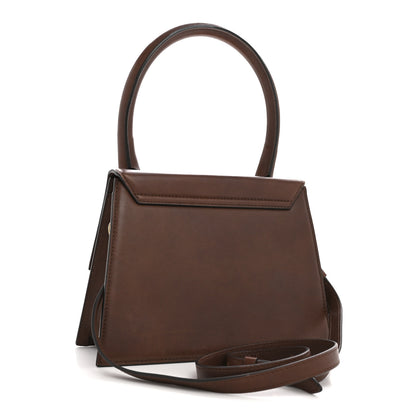 Jacquemus Smooth Calfskin Le Grand Chiquito Dark Brown 3 of 13