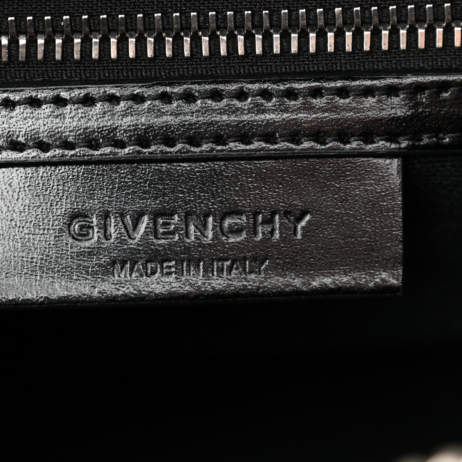 Givenchy Shiny Lord Calfskin Small Antigona Black 6 of 14