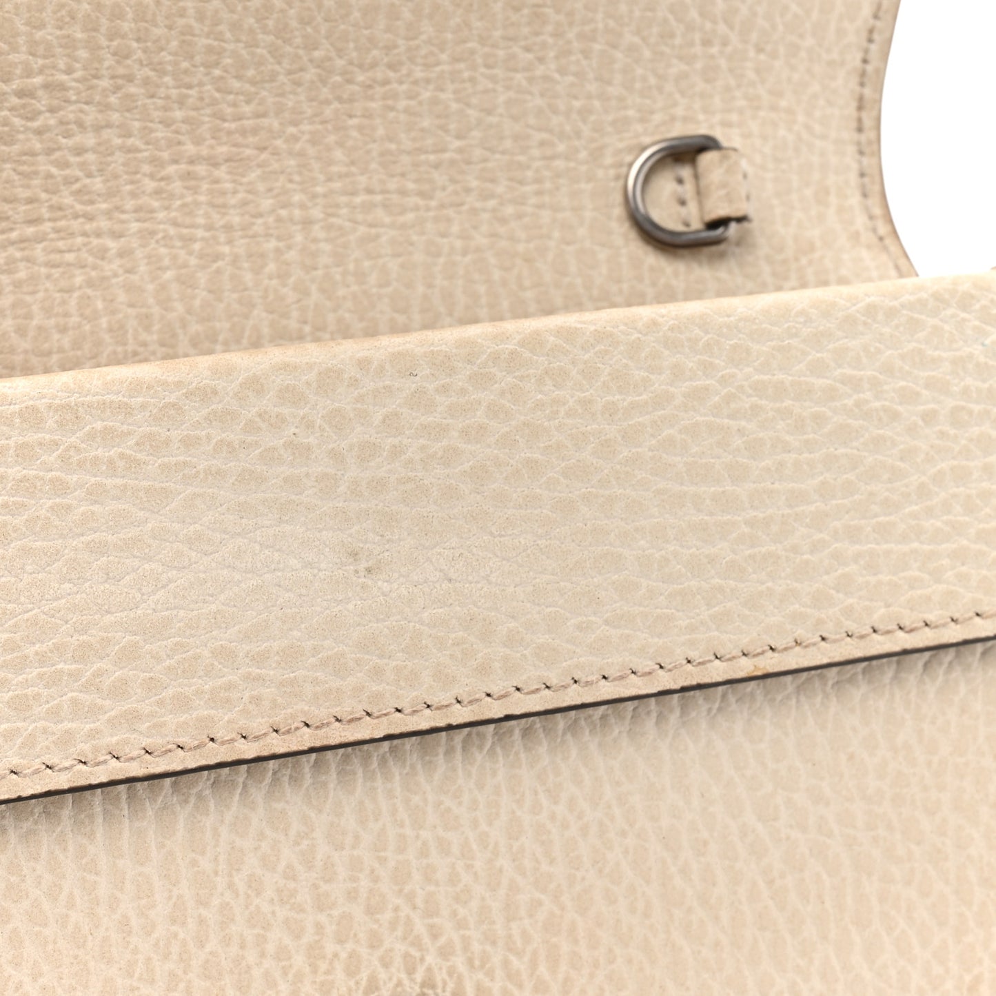 Dollar Calfskin Crystal Super Mini Dionysus Shoulder Bag Mystic White Black Diamond