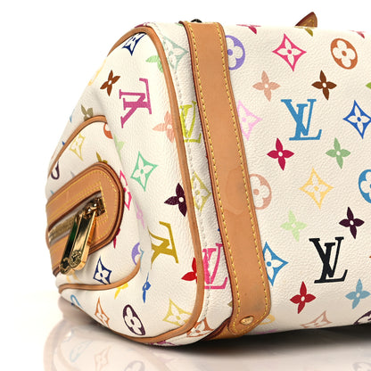 Louis Vuitton Monogram Multicolor Priscilla White 7 of 10