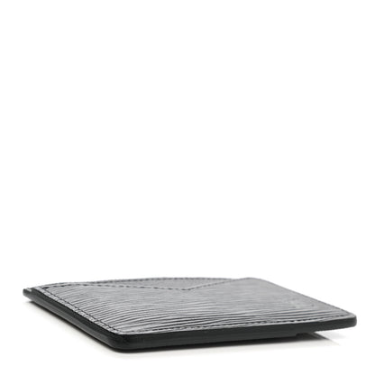 Louis Vuitton Epi Neo Porte-Cartes Card Holder Black 4 of 8