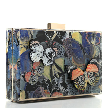 Valentino Garavani Plexiglass Camubutterfly Minaudiere Bag Multicolor 3 of 7