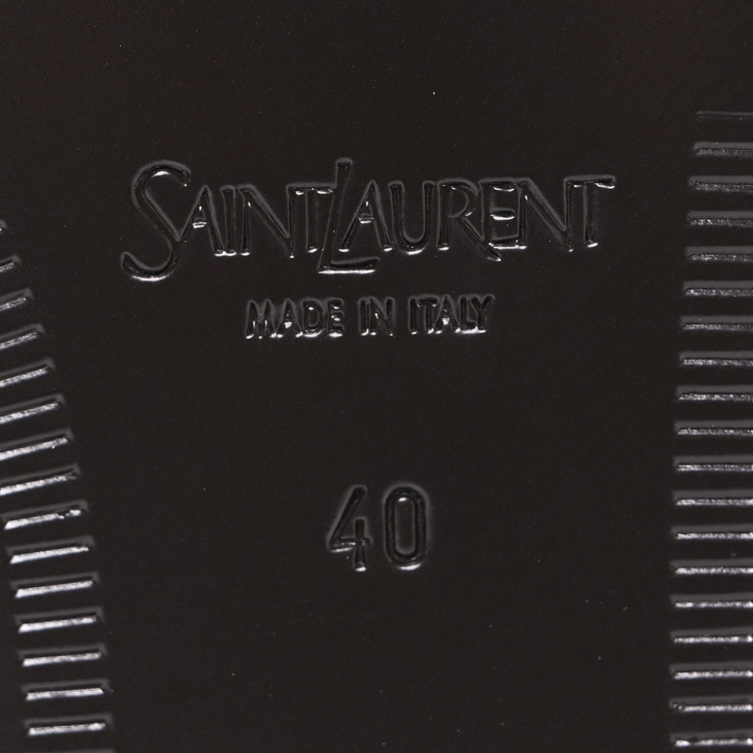 Saint Laurent Radiance Calfskin Le Loafer 15 Moccasin 40 Dark Ruby 8 of 11