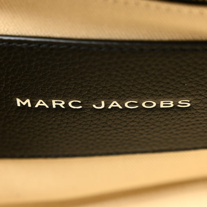 Marc Jacobs Grained Calfskin Small The Tote Bag Ivory Black 6 of 10