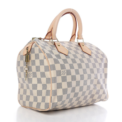 Louis Vuitton Damier Azur Speedy 25 2 of 10
