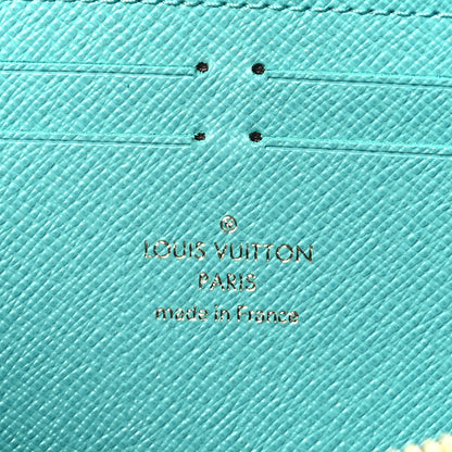 Louis Vuitton Monogram Clemence Wallet Turquoise 6 of 6