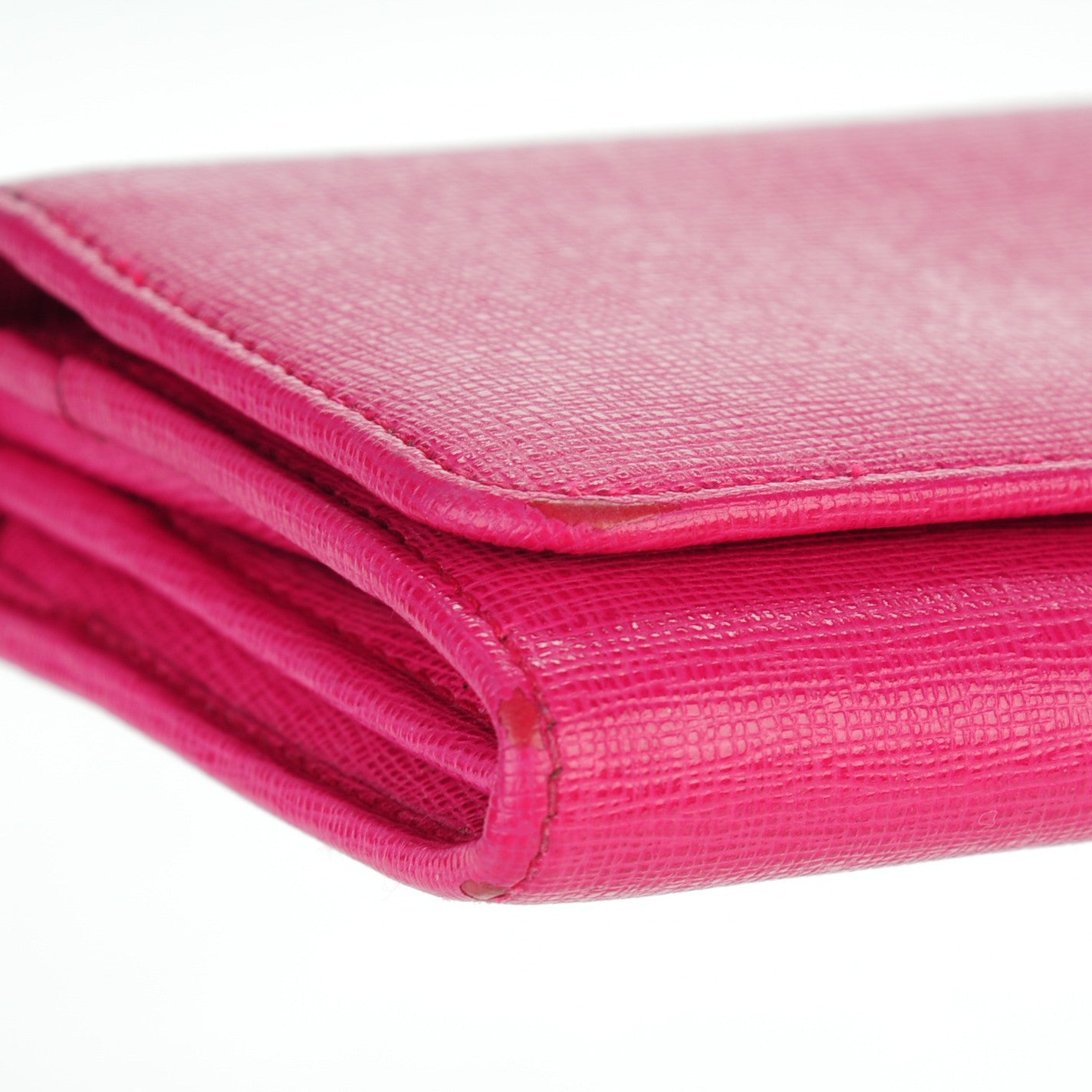 Vitello Elite Continental Wallet Ciclamino