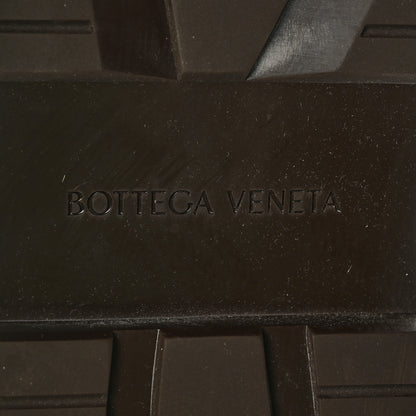 Bottega Veneta Calfskin The Tire Chelsea Boots 40 Black Ebony 6 of 8