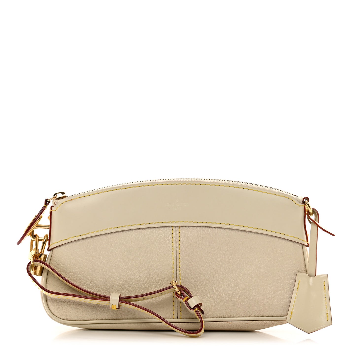 Suhali Lockit Clutch White