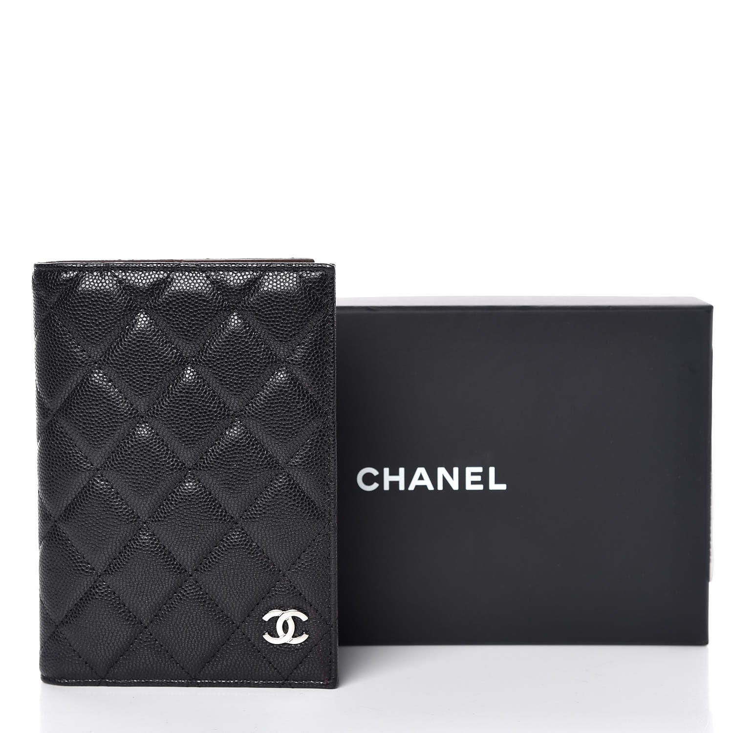 Chanel Caviar Quilted Passport Holder Black 8 of 8