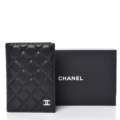 Chanel Caviar Quilted Passport Holder Black 8 of 8
